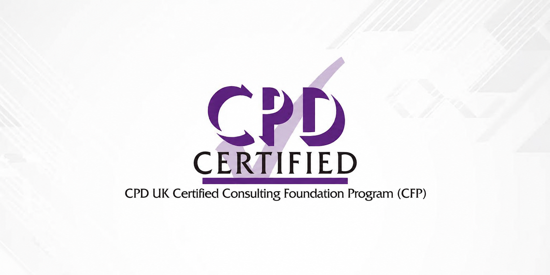 الشعار الرسمي لهيئة اعتماد التطوير المهني المستمر CPD في المملكة المتحدة